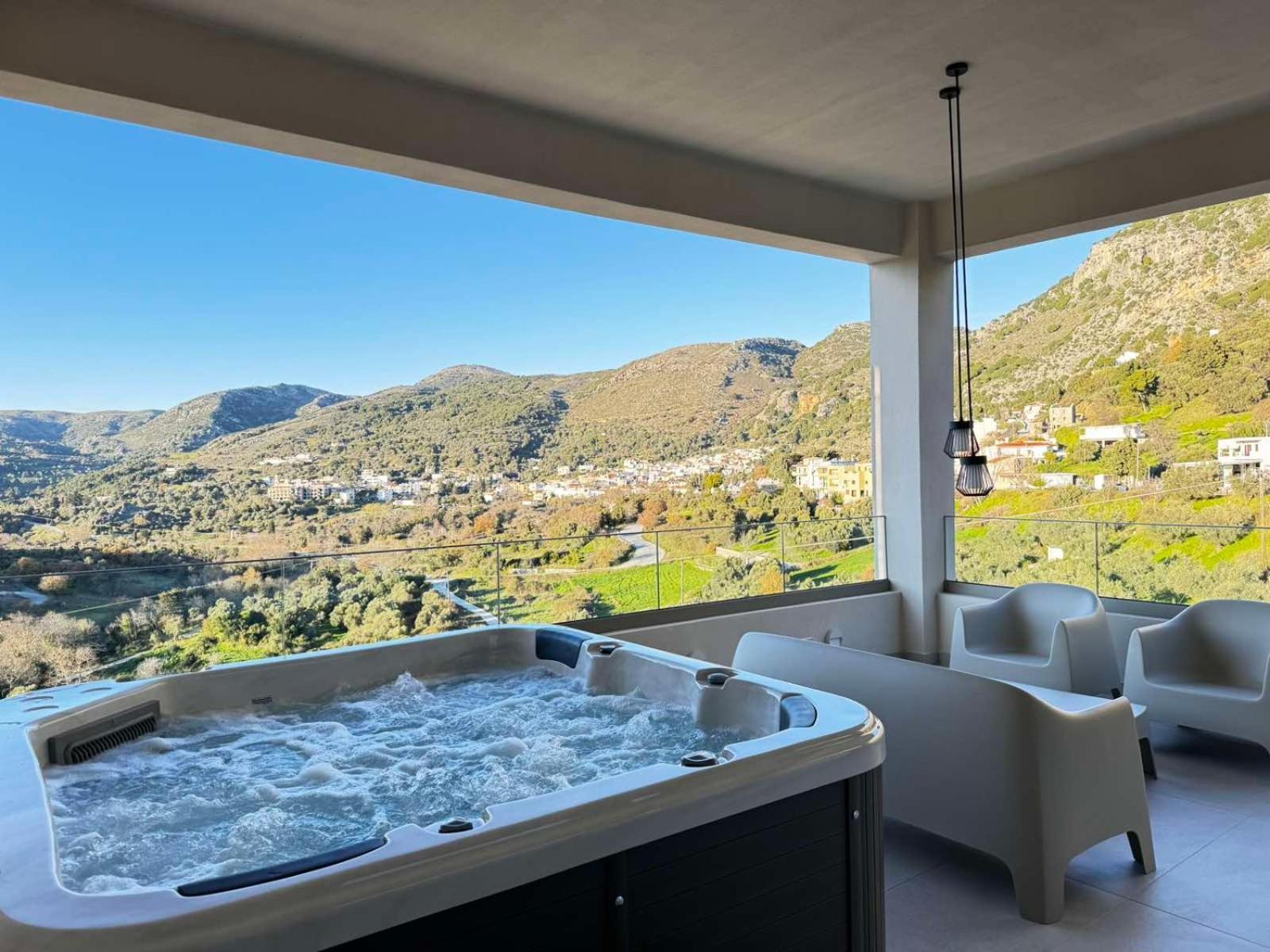 Panorama Luxury Suites Spílion Dış mekan fotoğraf
