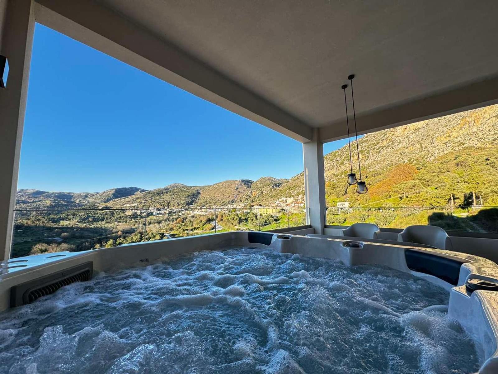 Panorama Luxury Suites Spílion Dış mekan fotoğraf