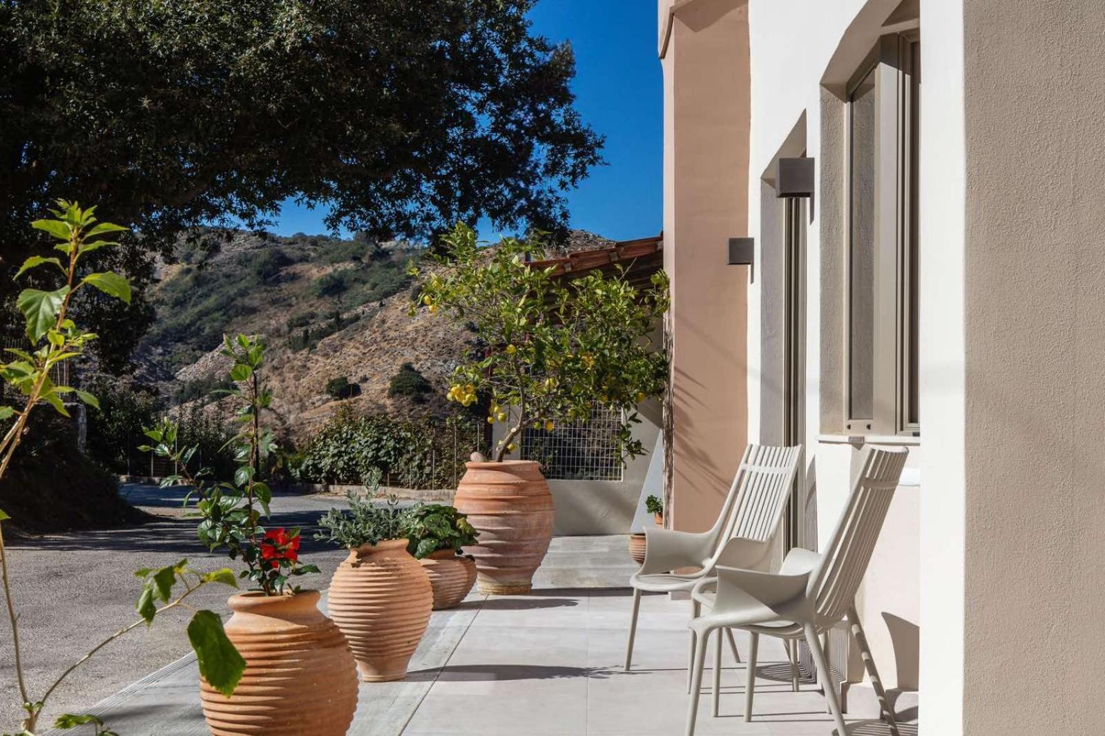 Panorama Luxury Suites Spílion Dış mekan fotoğraf