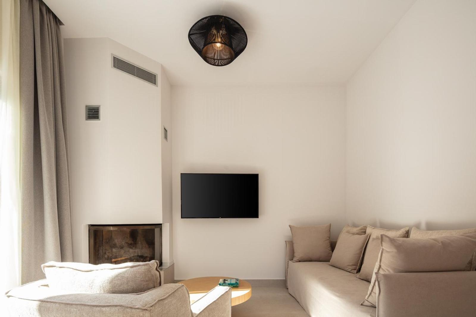 Panorama Luxury Suites Spílion Dış mekan fotoğraf
